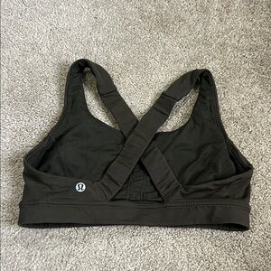lululemon athletica Dark Gray Sports Bra